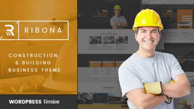 Photo of [Download-S2] VG Ribona v1.3 - WordPress Theme for Construction