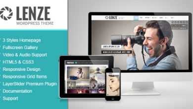 Photo of [Download-S2] Lenze v2.1 - Portfolio Photography WordPress Theme