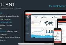 Photo of [Download-S2] Atlant v1.7 - Bootstrap Admin Template