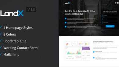 Photo of [Download-S2] LandX - Multipurpose Bootstrap 3 Landing Page