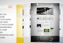 Photo of [Download-S2] QuickM - Themeforest HTML Template