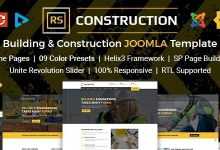 Photo of [Download-S2] RS Construction v1.1 - Building and Construction Joomla Template