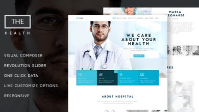 Photo of [Download-S2] The Hospital v1.6 - One and Multi Page Health Theme