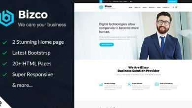 Photo of [Download-S2] Bizco - Business & Corporate HTML Template