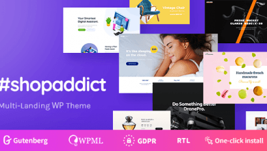 Photo of [Download-S2] Shopaddict v1.0.0 - WordPress Landing Pages To Sell Anything