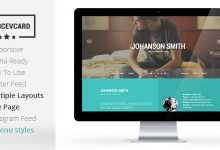 Photo of [Download-S2] BOUNCE - Responsive One Page Vcard Template