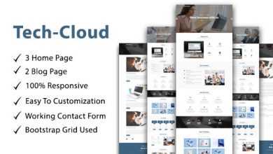 Photo of [Download-S2] Tech-Cloud - One Page Multipurpose/parallax