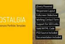 Photo of [Download-S2] Nostalgia v2.6 - Responsive Minimal Portfolio Template