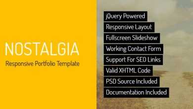 Photo of [Download-S2] Nostalgia v2.6 - Responsive Minimal Portfolio Template