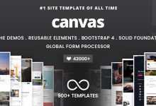 Photo of [Download-S2] Canvas v5.9 - The Multi-Purpose HTML5 Template