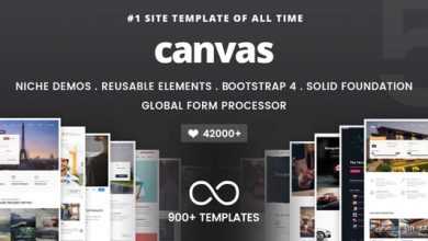 Photo of [Download-S2] Canvas v5.9 - The Multi-Purpose HTML5 Template