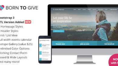 Photo of [Download-S2] Born To Give - Charity Crowdfunding Responsive HTML5 Template