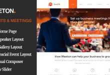 Photo of [Download-S2] Meeton - Conference & Event WordPress Theme
