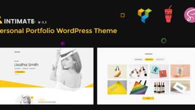 Photo of [Download-S2] Intimate v1.1 - Minimal Portfolio WordPress Theme