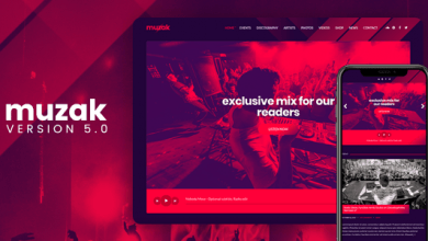 Photo of [Download-S2] Muzak v5.3.1 - Music WordPress theme