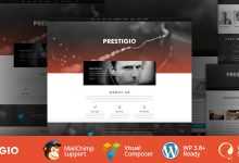 Photo of [Download-S2] Prestigio - One Page Parallax WordPress Theme