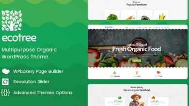 Photo of [Download-S2] Ecotree v1.1 - Organic Food WordPress Theme