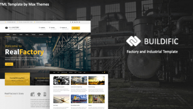 Photo of [Download-S2] Buildific - Factory and Industrial HTML Template