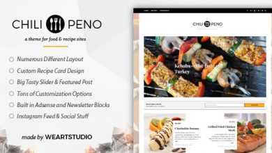 Photo of [Download-S2] Chilipeno v1.0.1 - Recipe & Food WordPress Theme