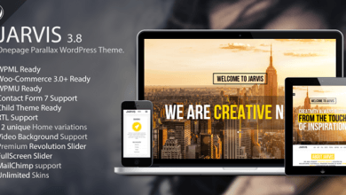 Photo of [Download-S2] Jarvis v3.8 - Onepage Parallax WordPress Theme