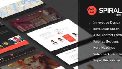 Photo of [Download-S2] Spiral - Multipurpose Business HTML5 template