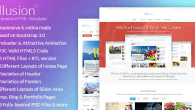 Photo of [Download-S2] illusion v1.7 - Premium Multipurpose HTML Template