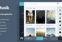 Photo of [Download-S2] Musik - Themeforest Music Web Application Template