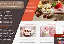 Photo of [Download-S2] JustCakes - Themeforest responsive html5 for bakery items