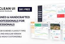 Photo of [Download-S2] Clean UI Premium Bootstrap 4 Admin Template + Angular Starter Kit