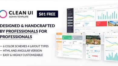 Photo of [Download-S2] Clean UI Premium Bootstrap 4 Admin Template + Angular Starter Kit
