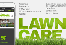 Photo of [Download-S2] Lawn Care services - HTML website template