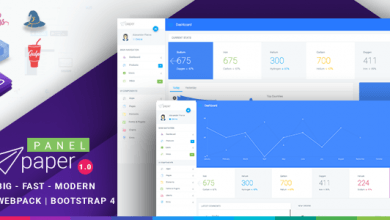 Photo of [Download-S2] Paper Bootstrap 4 Admin Template v1.0.1
