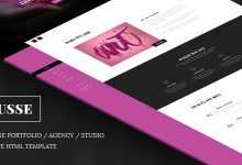 Photo of [Download-S2] Musse - One Page Portfolio / Agency / Studio Creative Html Template
