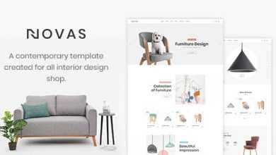 Photo of [Download-S2] Novas v1.0 - Furniture Store and Handmade Shop HTML5 Template