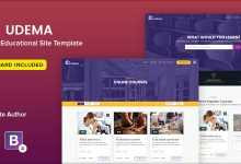 Photo of [Download-S2] UDEMA - Modern Educational Site Template