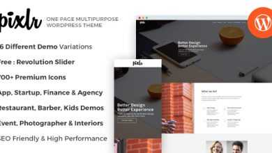 Photo of [Download-S2] Pixlr - Premium One Page Multipurpose WordPress Theme