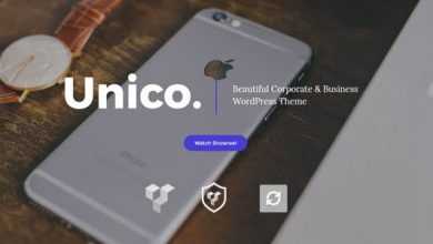 Photo of [Download-S2] Unico v1.0 - Creative & Business WordPress Theme