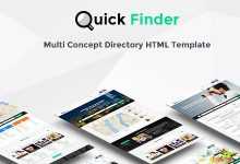 Photo of [Download-S2] QuickFinder - Directory & Listings Template (Multi-Industry)