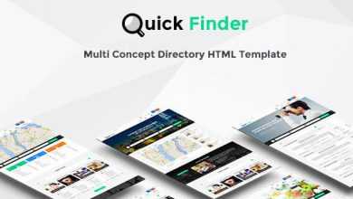 Photo of [Download-S2] QuickFinder - Directory & Listings Template (Multi-Industry)