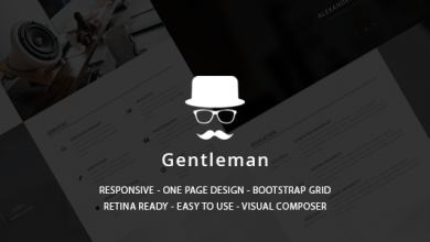 Photo of [Download-S2] Gentleman v1.4.3 - CV & Resume vCard WordPress Theme