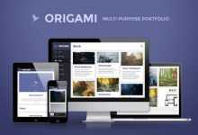Photo of [Download-S2] Origami - Creativemarket multipurpose template