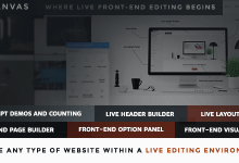 Photo of [Download-S2] The Canvas v1.4.1 - Multi-Purpose Live Editing Theme