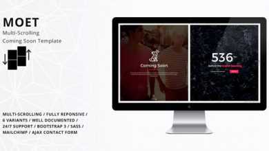 Photo of [Download-S2] MOET - Multi-Scrolling Coming Soon Template