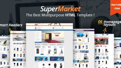 Photo of [Download-S2] SuperMarket - Premium HTML Template