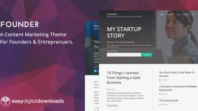 Photo of [Download-S2] Founder - A Content Marketing WordPress Theme