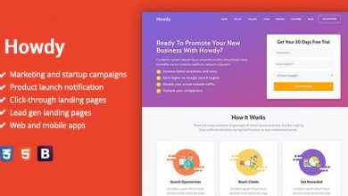Photo of [Download-S2] Howdy - Multipurpose High-Converting Landing Page Template