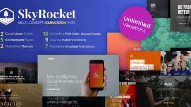 Photo of [Download-S2] SkyRocket v1.0 - MultiConcept Coming Soon Pages