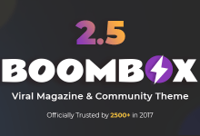 Photo of [Download-S2] BoomBox v2.5.2 - Viral Magazine WordPress Theme