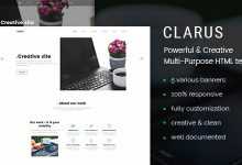 Photo of [Download-S2] Clarus - Mobirise Responsive Business HTML Site Builder
