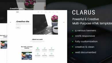 Photo of [Download-S2] Clarus - Mobirise Responsive Business HTML Site Builder
